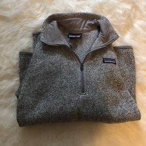 Patagonia Gray Women's Half-Zip pullover